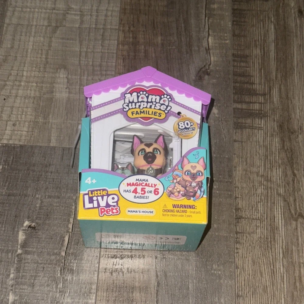 Little Live Pets Mama House Surprise Families Series 2 Playset - Shepherd Family